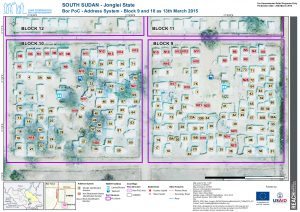 SSD_Map_Jonglei_BorPoCAddressesBlock9and10_13Mar2015_A3