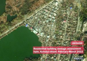 Residential Infrastructure Damage Analysis in Irpin, Kyivska oblast (February - March 2022)
