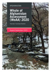 Whole of Afghanistan Assessment 2020 Thematic Factsheets