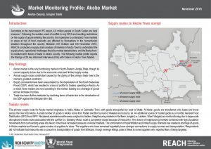 SSD_Factsheet_Market Monitoring Profile_Akobo_November 2016
