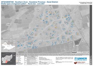 REACH AFG Map Dand District 2 Plot Arrangement Of Shelter Types 01Jun2021 A3