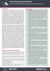 SSD_Profile_Kurwai Rapid Assessment_March 2019