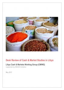 LBY_Secondary Data Review_Desk Review of Cash and Market Studies in Libya_May 2017