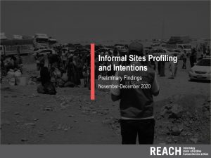 Informal Sites Preliminary Findings Presentation, Iraq, December 2020