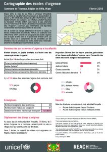 NER_Factsheet_Cartographie des ecoles d'urgence_Toumour_Février 2018