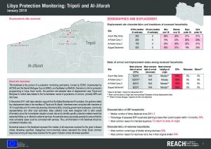 LBY_Factsheet_Protection Monitoring_Tripoli Al-Jifarah_January 2018