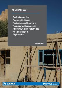 REACH AFG PARR Evaluation - Report May 2021