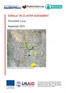 SOM_Tri-Cluster_Assessment_Luuq_Factsheet_26Nov_2014