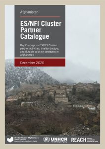 Afghanistan ES/NFI Cluster Partner Catalogue, December2020