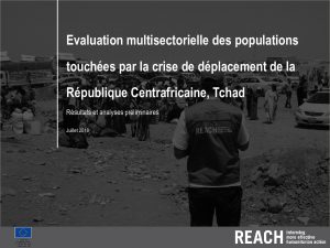 TCD_Presentation_Crise de déplacement de le République Centrafricaine - Evaluation mutlisectorielle_Juillet 2018