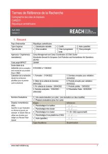 REACH République Centrafricaine Termes de référence Cartographie des sites de déplacés Avril2022