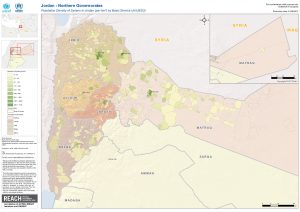 JOR_Syrians in Host Communities Population Density in Northern Jordan_Apr 2013
