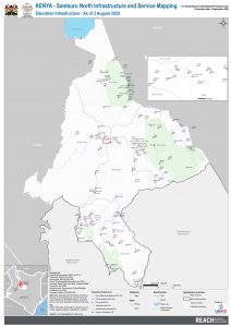 REACH KEN MAP SamburuNorth Infrastructure and service mapping education August2020 A1