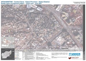 REACH AFG Map Kabul District Plot Arrangement Of Shelter Types 01Jun2021 A3