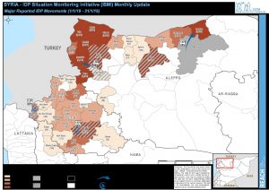 SYR_Map_CCCM_ISMI Monthly Standalone Movement Overview_January 2019