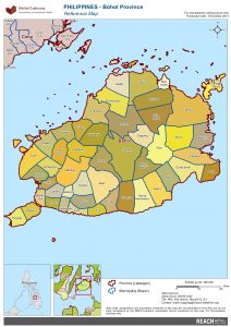 PHL - Bohol Province Reference Map