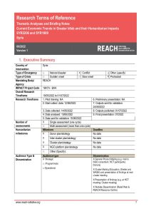 REACH Syria ToR Economic Trends in Greater Idleb and Their Humanitarian Impacts June 2022