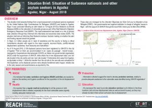 NER_MERF_Situation brief_Situation of Sudanese nationals and other asylum seekers in Agadez_August 2018