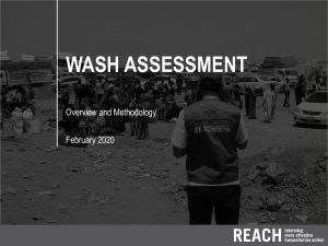 WASH Assessment Overview & Methodology presentation, Iraq - February 2020