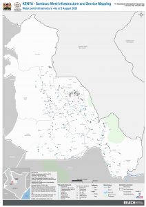 REACH KEN MAP SamburuWest Infrastructure and service mapping water August2020 A1
