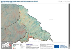 REACH RCA - Préfecture de Haut-Mbomou - Susceptibilité aux inondations