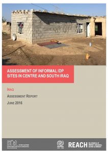 IRQ_Report_CCCM Informal Site Assessment_June 2016