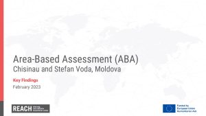 Moldova Area Based Assessment Key Findings Presentation 2022