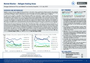 WFP REACH Market Monitor Factsheet July 2021