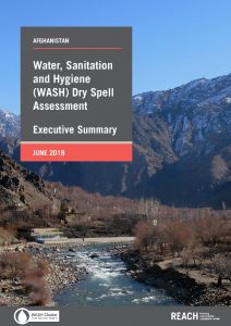 AFG_Executive Summary_WASH Dry Spel lAssessment_June 2018