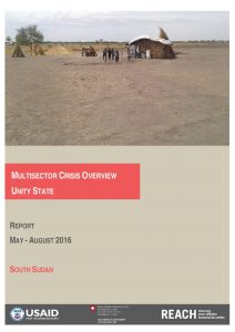 SSD_Report_Multisector Crisis Overview - Unity State_August 2016
