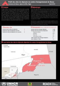 NER_Factsheet_Diffa_Profiles des sites du centre d'enregistrement de Bosso_Aout 2018