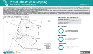 REACH Nigeria WASH Infrastructure Mapping Factsheet, Mubi North, Adamawa.