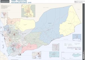 Yemen Reference Map (Administrative English) A0 - November 2019