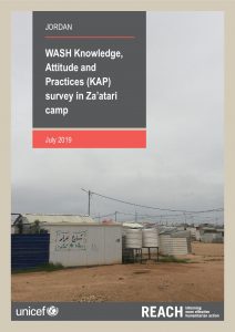 JOR_Report_Zaatari_WASH_KAP_July2019