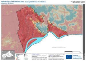 REACH RCA - Préfecture de Bangui - Susceptibilité aux inondations