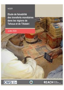 Etude de faisabilité des transferts monétaires à Tillabéri et Tahoua - Niger - Juillet 2020