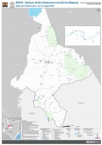 REACH KEN MAP SamburuNorth Infrastructure and service mapping water August2020 A1