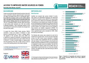 YEM_Situation Overview_Access to Improved Water Sources_July 2017