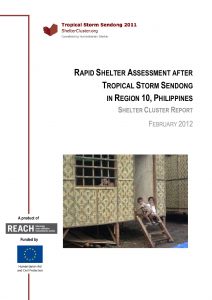 Rapid Shelter Assessment Report after tropical storm Washi