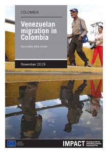 Venezuelan migration in Colombia, Secondary data review, Colombia - February-April 2019