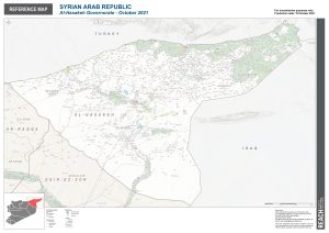 REACH Syria Reference Map Governorate Al Hasakeh OCT2021 A0