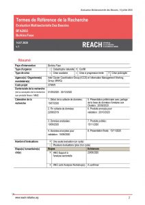 REACH BFA ToRs evaluation multisectorielle des besoins juillet 2020 2