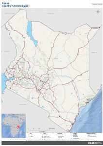 REACH KEN map Kenya Refrence Map A0 portrait en