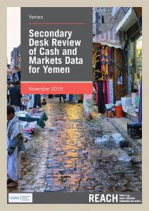 Secondary Data Review of Cash and Markets Data For Yemen - November 2019