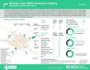 Maiduguri Camp WASH Infrastructure Mapping Factsheet, March 2021