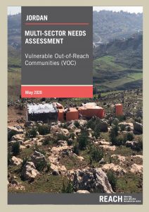 Jordan, Vulnerable Out-of-Reach Communities Assessment, Final Report, May 2020