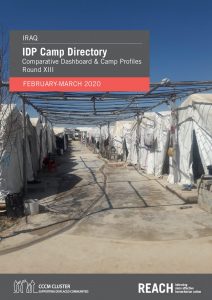 IDP Camp directory comparative dashboard and camp profiles, Iraq, round XIII - March 2020