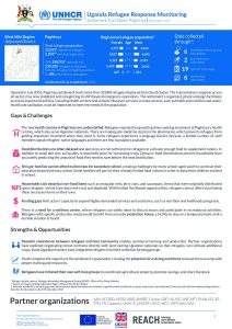 UGA_Factsheet_Pagirinya Settlement Gap Analysis_December 2017