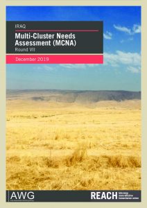 Multi-Cluster Needs Assessment (MCNA) VII report, Iraq – December 2019
