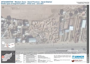 REACH AFG Map Herat District 4 Plot Arrangement Of Shelter Types 01Jun2021 A3